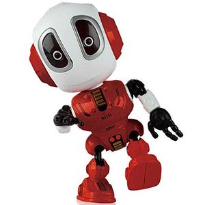 Sopu Talking Robot juguetes repite lo que digas niños Robot juguete de metal Mini cuerpo Robot Repetir su voz, coloridas luces intermitentes Cool Soun