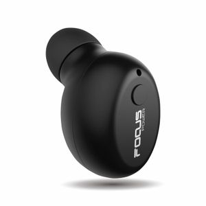 FOCUSPOWER F10 Mini auricular más pequeño sin hilos Invisible auriculares Bluetooth con 6 horas tiempo de juego coche auriculares con micrófono para i