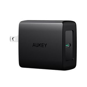 Cargador de AUKEY USB C con 27W energía entrega 3.0 cargador de pared para interruptor de Nintendo, iPhone/iPhone XS XS XR de Max/iPhone, Samsung Gala