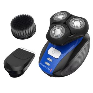 Remington XR1400 Verso mojado y seco hombres afeitadora y Trimmer Kit preparación, eléctricas de afeitar hombres, cepillo de Limpieza Facial de la bar