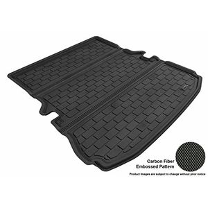 Forro de carga para todo clima adaptado a medida en 3d maxpider para modelos selectos de ford explorer - kagu rubber (negro)