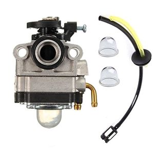 Carburador Janrui para TroyBilt TB26TB TB475SS TB525CS TB146EC TB590BC TBE515 Recortadora de gas con fondo Bombilla Kit de línea de combustible