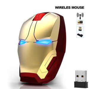 Ratón inalámbrico ergonómico de 2,4 G para ordenador portátil, ratón óptico silencioso con receptor USB, varios colores para ordenador portátil, orden