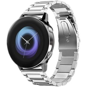 LeafBoat - Correa de acero inoxidable para Samsung Galaxy Watch, con herramienta de extracción