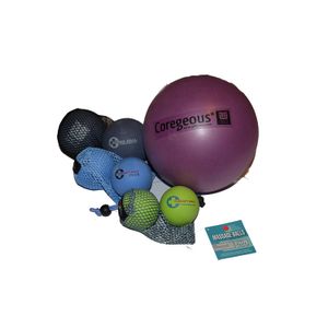 Yoga Tune Up juego de bola de varios tamaños y colores – Original Tune Up Bolas, bolas de Plus, juego de Alpha Gemelos y corgeous bola
