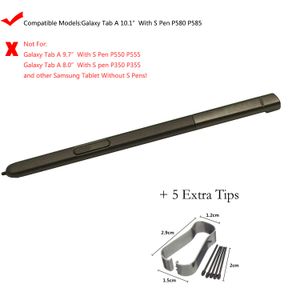 1pc eaglestar P580 Sustitución S Bolígrafo puntero lápiz capacitivo para Samsung Galaxy Tab 10,1 P580 P585 en un negro