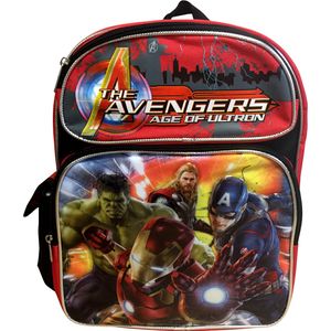 Marvel Avengers Deluxe 14" en relieve 3d Bolso de escuela Mochila