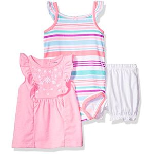 Carters baby girls cubierta de pañal establece 121h124