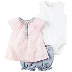 Carters baby girls cubierta de pañal establece 121h117