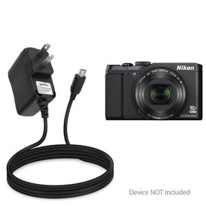Nikon Coolpix S9900, BoxWave® [Cargador de pared Direct] Cargador de pared Cargador de enchufe para Nikon Coolpix S9900