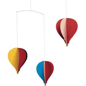 Juego de 3 colgantes para niños (18.0 in), diseño de globo