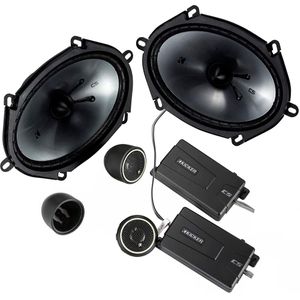 Kicker 46CSS684 - Juego de altavoces estéreo para coche (6 x 8 componentes, CSS68)