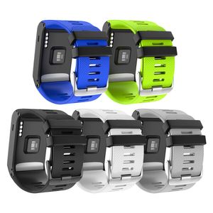 ANCOOL Compatible con Garmin Vivoactive HR bandas de silicona suave reloj bandas de repuesto para Garmin Vivoactive HR Smartwatch