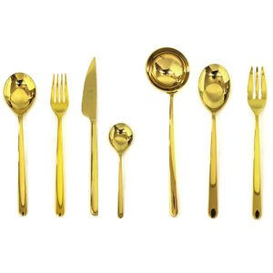 Mepra linea 51-piece de Bronzo cubiertes Set