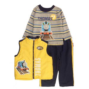 Thomas el Tren Infantil Niños Juego de 3 piezas, Multicolor