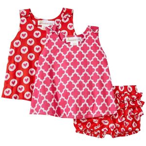 Masala Baby Girls' Jali Ikat Boogie 3 Piece Set