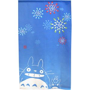 Studio Ghibli My Neighbor Totoro Noren (Japanese Curtain) Tapestry Summer Memory 33.45"x59" 11574