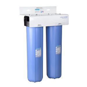 apec 2-stage toda la casa Sistema de filtro de agua con sedimentos y filtros de carbono (cb2-sed-cab20-bb)