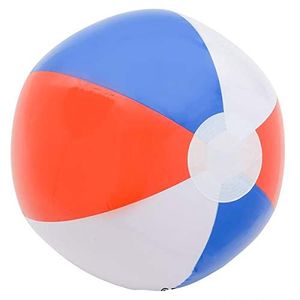 Pelota de playa blanca y azul de 16 pulgadas/pelota de playa patriótica., Paquete de 212