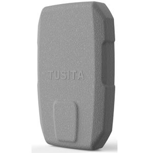 TUSITA - Carcasa de silicona para Garmin Striker 4 4cv 4dv (no compatible con Striker Plus 4 4cv), color negro