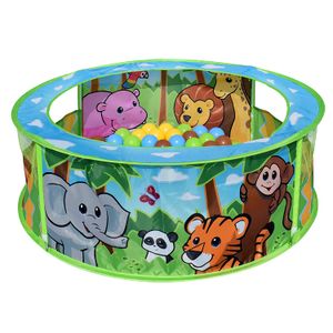 Sunny Days Entertainment Zoo Adventure - Bola con bolas de colores y ftalatos, a prueba de aplastamiento, varios colores