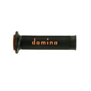 Agarre para moto negro naranja
