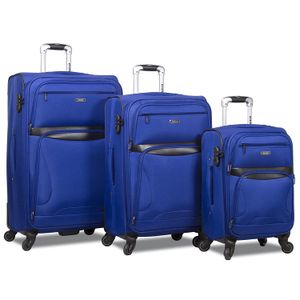 rolite Explorer 3-Piece ampliable Spinner Equipaje Set, Marino), 25RL-105-NAVY