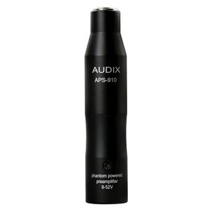 Audix aps-910 – Adaptador de alimentación phantom para adx40, microd, ht2p, adx10flp, adx10p, adx20ip & adx60 micrófonos