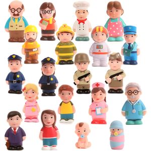 Beverly Hills Colección de muñecas Sweet Lil Folks Set de 20 figuras de casa de muñecas de la comunidad y la familia de vinilo suave para todas las ed