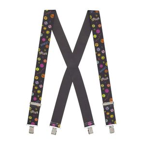 SuspenderStore Men's Bingo Clip-End Novelty Suspenders - 2 Inch Wide