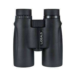 ljdeals 10 x 42 binocular BAK4 prisma de techo lente gran para la observación de aves, caza, Viajar, juegos de deporte vienen con funda y correa para