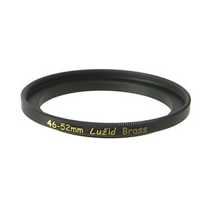 lužid latón 46 mm a 52 mm Step Up anillo adaptador de filtro 46 52 luzid
