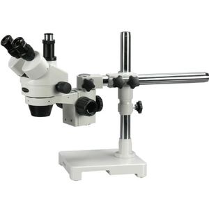 AmScope sm-3tz Professional trinocular zoom microscopio, WH10 X Oculares estéreo, 3,5 x -90 X Zoom de Ampliación, 0.7 x -4.5 X lente, iluminación ambi