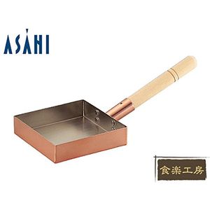 Asahi cne115 Egg – Sartén tamagoyaki Professinal Modelo, 15 cm cobre
