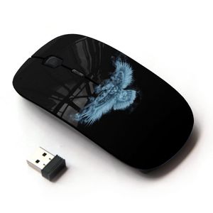koolmouse [óptico 2.4 G mouse inalámbrico] [Glowing Fantasía Night Owl]