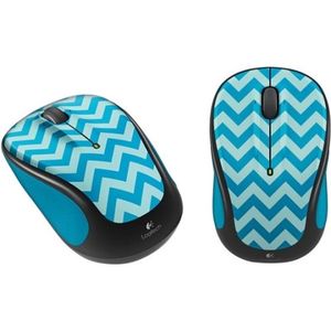 Logitech M325 Mouse diseñado para desplazamiento en la web.