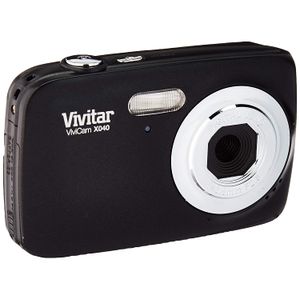Vivitar ViviCam X040 10 MP cámara digital, color negro
