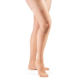 Actifi - Medias de compresión para mujer con muslo alto de 15 a 0.787 in, XL