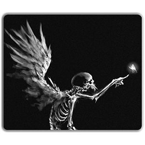 Creep y la luz Gaming mouse pad por Inked Gaming/antideslizante, de goma, profesional alfombrilla de mouse con superficie lisa. Juegos de PC su juego.