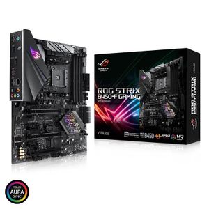 ASUS ROG Strix B450-F - Placa base para juegos (ATX) AMD Ryzen 2 AM4 DDR4 DP HDMI M.2 USB 3.1 Gen2 B450