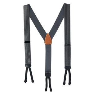 crookhorndavis Hombre Grand Central franjas de satén Formal elástico tirantes