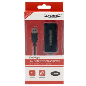Mcbazel Dobe 1000Mbps USB3.0 to RJ45 LAN Adapter USB Network Adapter for Nintendo Switch PC Mac OS