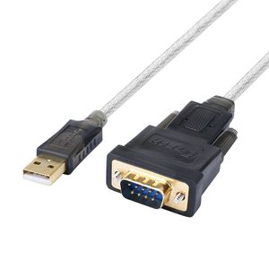Dtech 6 pies Cable de serie USB a DB9 RS232 adaptador de puerto soporta Windows 10 8 7 Mac