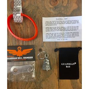 Guardian Bell GRADUATE COMPLETE MOTORCYCLE KIT W/HANGER & WRISTBAND