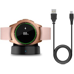 Cargador para Samsung Galaxy Watch 1.654 in/1.811 in, base de carga actualizada para Samsung Galaxy Watch SM-R800/R810/R815 Smart Watch Charger