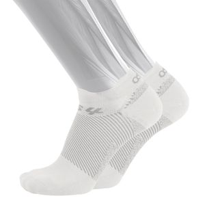 OS1st FS4 No Show Plantar Fasciitis Socks (Pair) for Plantar Fasciitis Relief, Arch Support and Foot Health Featuring Patented FS6 Technology