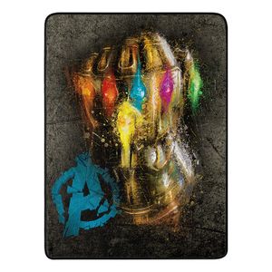 Manta Marvel Avengers de micro raschel, de 114cm x 152cm, multicolor