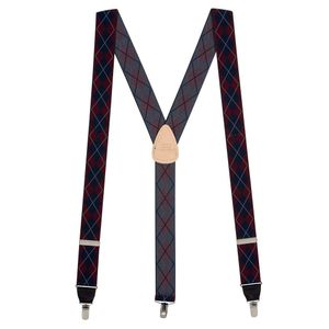 H. A. Sheldon Mens Argyle Dressy tirantes Clip-end (4 colores)
