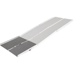 Rampa para silla de ruedas con muelle plateado WCMF-AR 2 Extension fo rMulti-Fold