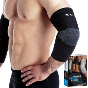 Codera de bambú para tendinitis, tenis, tratamiento de codo de golf
